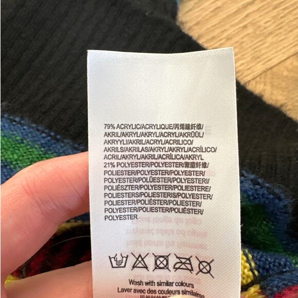 Basic Pleasure Mode - Kurt Oversized Striped Sweater in Multicolor - Picture 4 of 5